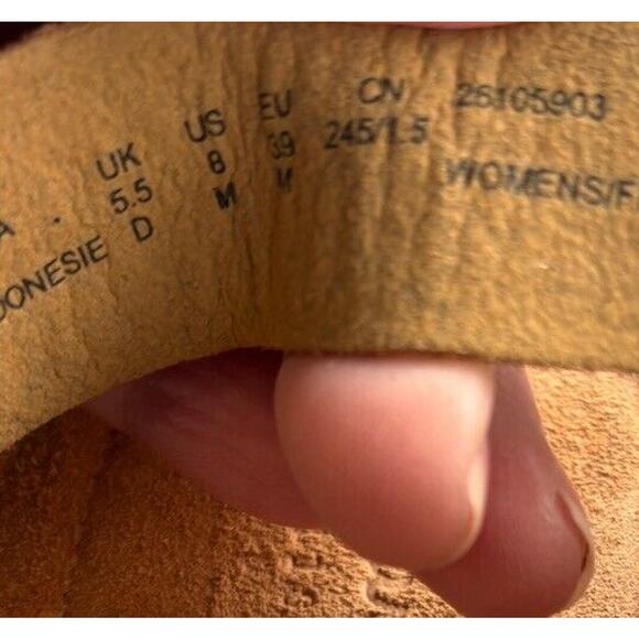 Women's Clarks Artisan Sandals Perri Dunes Snake Animal Print Size 8 - Picture 7 of 8